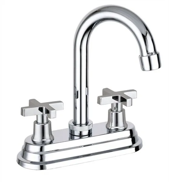 Mezcladora para lavabo c/manerales de cruz Alan