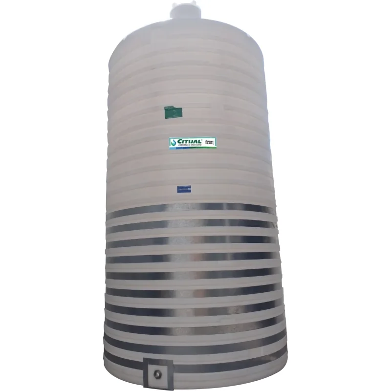 Cisterna 35,000 L vertical blanca Citijal